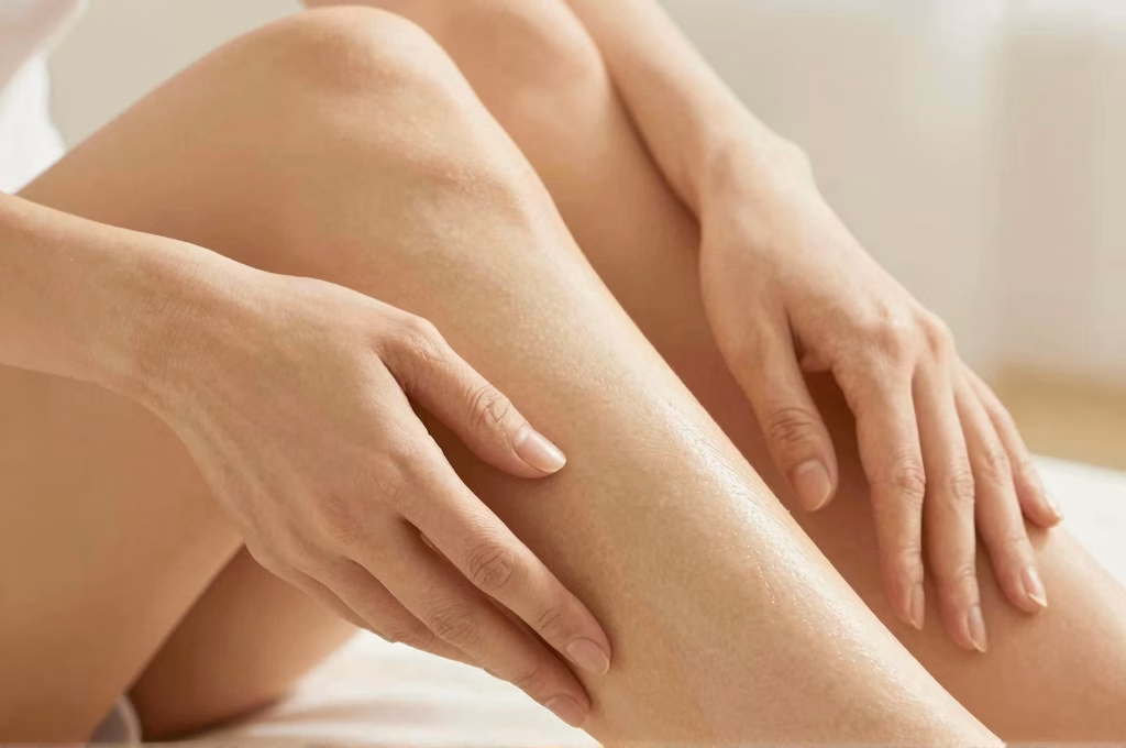Resultat peau lisse et douce apres plusieurs seances d epilation laser